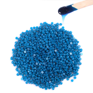 เม็ดแว๊กซ์ กำจัดขน Wax มีหลายกลิ่น หลายสีให้เลือก พร้อมฟรีไม้ปาด ขนาด 100 กรัม