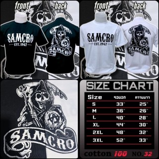 Samcro เสื้อยืด cotton💯