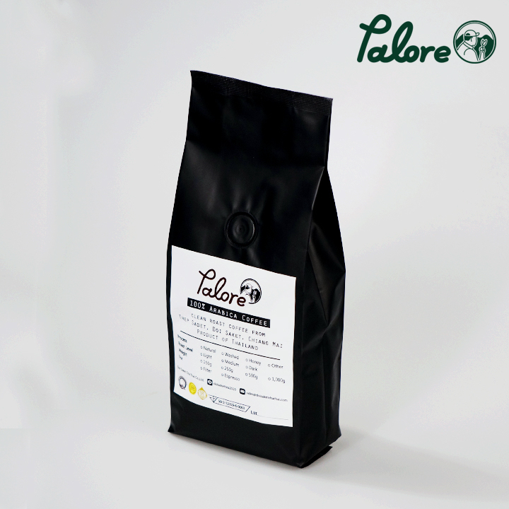 กาแฟคั่วเกรดพรีเมี่ยม-คั่วเข้ม Arabica 100% ขนาด 250 กรัม