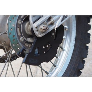 #การ์ดดิชหลัง klx230 วัสดุพลาสติก PE เกรดดีทนทานช่วยปกป้องดิสเบรก