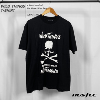 [Hustle.store]เสื้อยืด Wild Things x Mastermind No More War Tee  มือ1ของแท้พร้อมส่ง‼️‼️‼️‼️‼️‼️‼️‼️