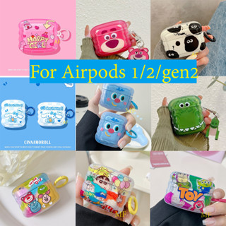 【ส่งจากไทย】เคส สำหรับ Airpods 1/2 TWS i9s/i11/i12/i13(ใช้ด้วยกัน) inpods12 ใช้ด้วยกัน ลายสวยมาก Case gen1/gen2