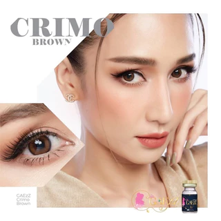 ส่งด่วนทุกวัน‼️คอนแทคเลนส์ รุ่น Crimo (Mini Primo) สี Brown / Gray - Gaezz Secret ขนาดมินิ