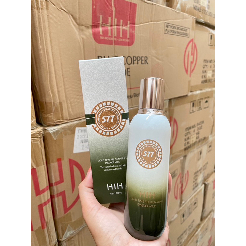 NEW HIH LIGHT TIME 577 REJUVENATING ESSENCE MILK X3น้ำนมเข้มข้นบำรุงผิวเร่งด่วน