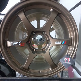 ล้อแม็กขอบ18 ssr สีน้ำตาล 18x8.5  ET25 งาน m-maxx ใหม่แกะกล่อง มีรับประกัน