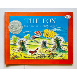 ปกอ่อน The Fox Went Out on a Chilly Night หนังสือได้รางวัล The Caldecott Medal สินค้าขายดี หนังสือเด็ก