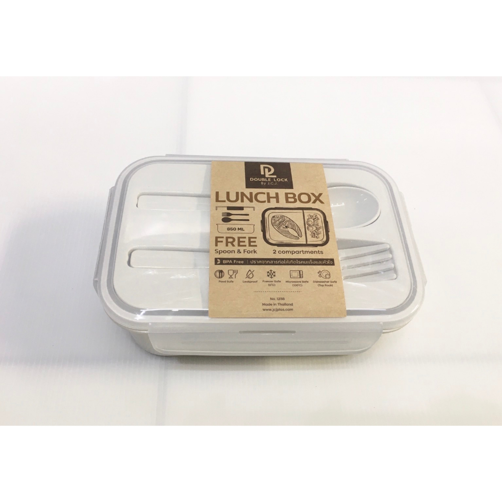 กล่องล็อค+ช้อนส้อม 1238 JCJ