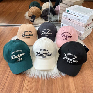 &lt;พร้อมส่ง&gt;หมวก MLB Basic Cursive Logo Unstructured Ball Cap Code : 3ACPL033N