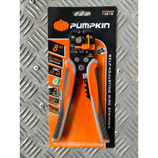 PUMPKIN คีมปอกสายไฟอัตโนมัติ/ย้ำสาย/ตัดCr-Mo MULTI-AUTO PTT-205AWS 14618