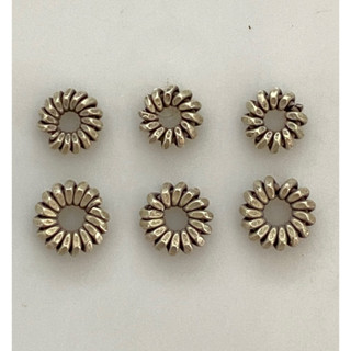 ที่คั่นเงินแท้ เม็ดเงินแท้ ลายเกลียว ขนาด 5.4 / 5.6 / 5.9มิล…