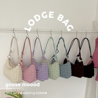 GOOSE MOOOD𓅼 LODGE BAG🥛 กระเป๋าสะพายข้างน้องก้อน