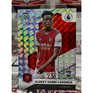 2021-22 Panini Mosaic Arsenal การ์ดทีมอาเซนอล พาราเรลPrizm