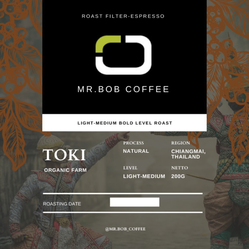 TOKI  Oganic Farm coffee