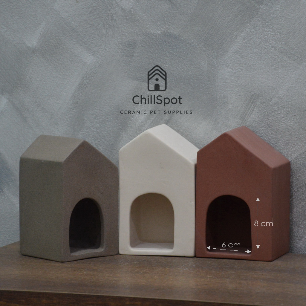[ChillSpot] Nordic House บ้านหลบเซรามิค ไจแอนท์แฮมสเตอร์ หนูดัมโบ้ ชูการ์ไกลเดอร์ มินิมอล ราคา ถูกที่สุด ดีลบีเคเค แกลเลอรีภาพที่ 4