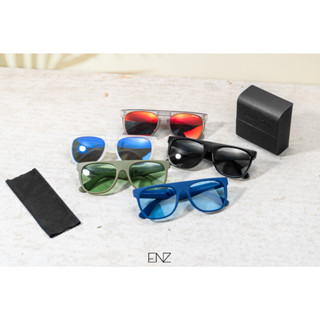 [โค้ด FAWGSE2 ลด 120 บาท ] ENVISZO ES6004F Transformation Series TR09 Flatslate รุ่นพับได้ Polarized ทรง Flat Top ขนาด 5