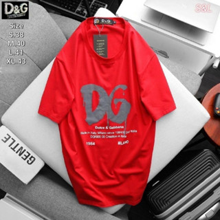 D&amp;G  เสื้อยืดแขนสั้น