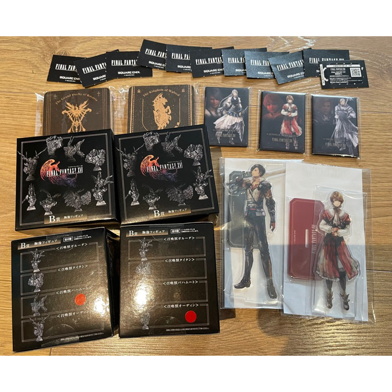 [Ichibankuji] คุจิ Final Fantasy 16 โมเดล ฟิกเกอร์ ของใหม่ (Eikon Ifrit Phoenix Bahamut Odin Shiva J