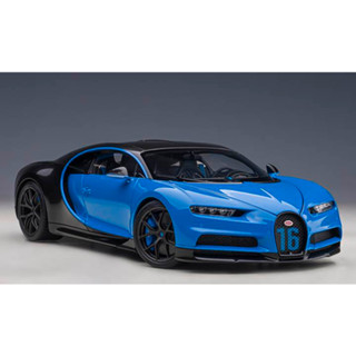 Auto Art 70997  BUGATTI CHIRON SPORT 2019 (FRENCH RACING BLUE/CARBON)