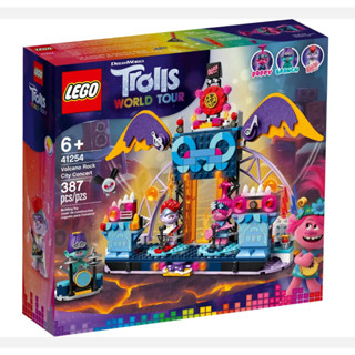 LEGO® Trolls World Tour Volcano Rock City Concert 41254