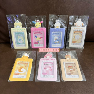 พวงกุญแจเฟรมการ์ด/โพลารอยด์/รูป/บัตร ของแท้จาก Sanrio Japan มี 7 แบบให้เลือก