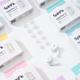 Spinfit SuperFine Silicone Eartip For AirPods Pro Gen 1st & 2nd จุกหูฟัง แบบยางซิลิโคน