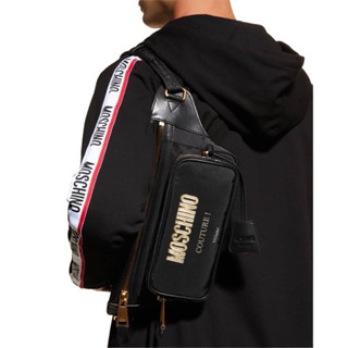 กระเป๋าสะพายข้าง MOSCHINO  Mens Logo Belt Bag