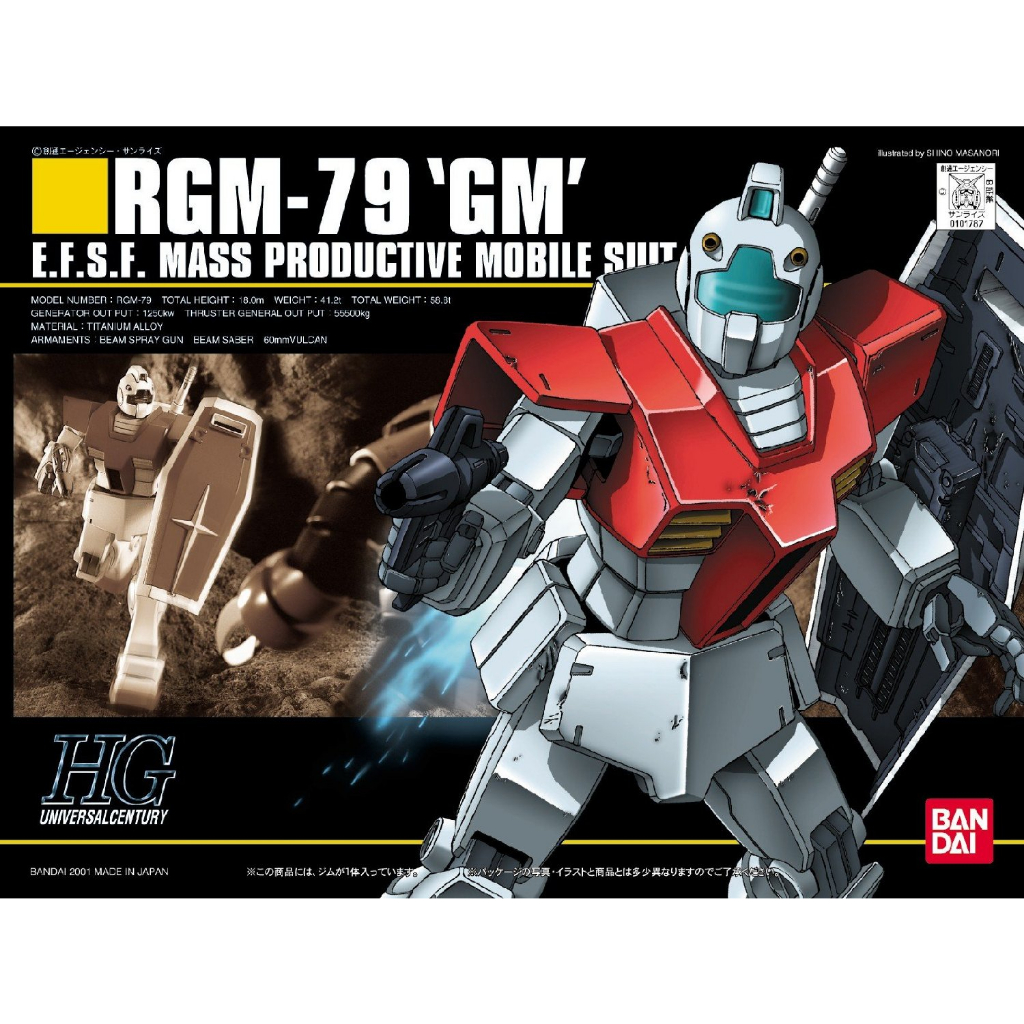 HG HGUC 020 RGM-79 GM ของใหม่