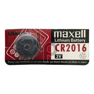 ถ่านกระดุม CR2016 ยี่ห้อ Maxell