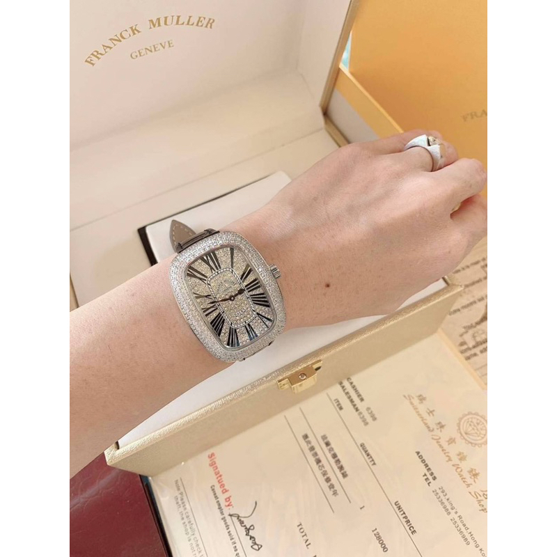 🔥พร้อมส่ง New Franck Muller Galet 3002 full diamond(VIP) 📌เครื่องญี่ปุ่นแท้ 💯