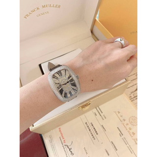 🔥พร้อมส่ง New Franck Muller Galet 3002 full diamond(VIP) 📌เครื่องญี่ปุ่นแท้ 💯