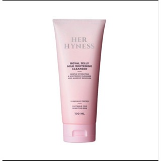 HER HYNESS  ROYAL JELLY MILK WHITENING CLEANSER  รอยัล เจลลี่ มิลค์ ไวท์เทนนิ่ง คลีนเซอร์ - 100ml