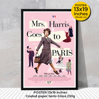 Mrs.Harris goes to Paris Poster 13x19 inches