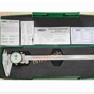 เวอร์เนียแบบเข็ม 12นิ้ว ความละเอียด 0.01มม เวอร์เนียไดอัล 12" Dial Caliper 0-300mm Insize 1311-300A