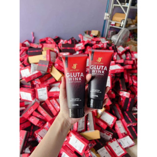 (พร้อมส่งแท้100%) กลูต้าวิ้งค์ Gluta wink body lotion คนท้องใช้ได้ ลดรอยแตกลาย ก้นลาย