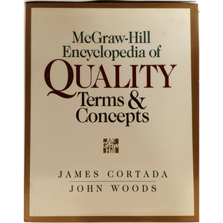 (ภาษาอังกฤษ) McGraw-Hill Encyclopedia of Quality Terms &amp; Concepts *หนังสือหายากมาก*