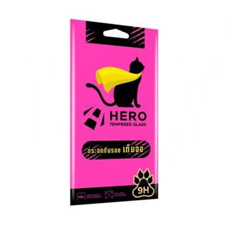 Hero Cat ฟิล์มกระจกเต็มจอ infinix Zero 20  ขอบดำ