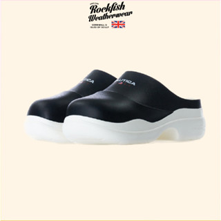 🇰🇷Rockfish Weatherwear X NAUTICA] Hayden Clog - Black (2023 NEW)  -พรีออเดอร์ - preorderoppa