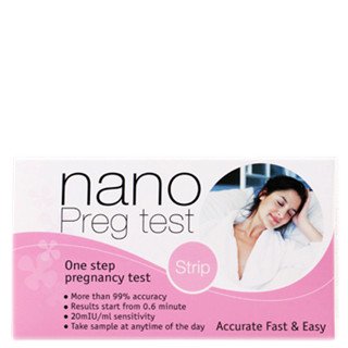 NANO PREG TEST ชุดทดสอบการตั้งครรภ์ แบบจุ่ม (10759)