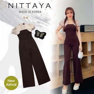 ราคาถูกที่สุด!! NITTAYA จั๊มน้ำตาลขายาวช็อคโกแลตทูโทนสีครีม