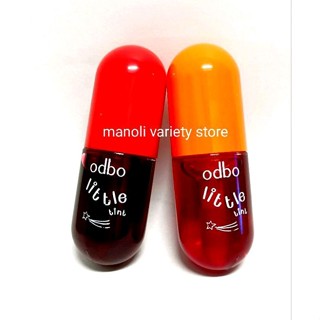 Lip แมท จุ๊ปส์ เบอร์3, เบบี้ ทินต์ สีแดง สีส้มOdbo Baby tint , Choops matte lipstick