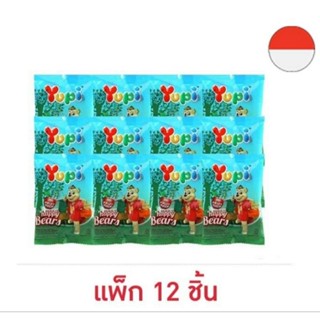 ยูปี้ กัมมี่แฮปปี้แบร์ 40กรัม (แพ็ก 12ชิ้น)