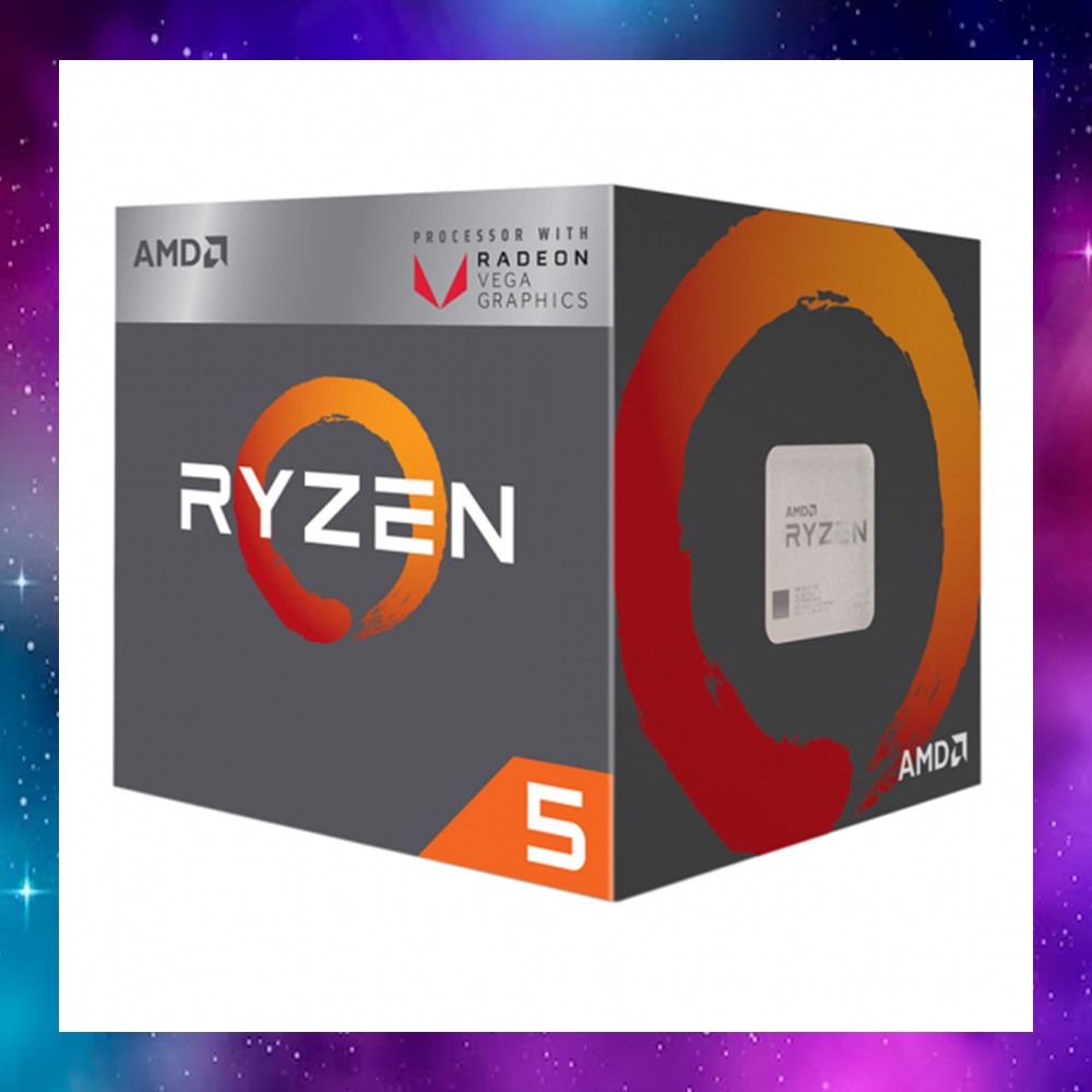 CPU (ซีพียู) AMD RYZEN5 5 2400G 3.6 GHz (SOCKET AM4) ใช้งานปกติ