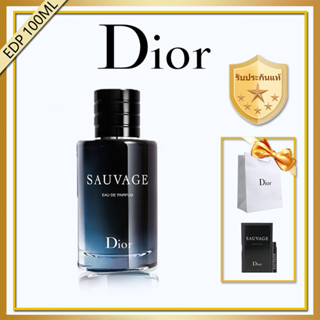 แท้จริง100% Dior Sauvage  EDT/EDP น้ำหอมดิออร์ 100ML น้ำหอมผู้ชาย ดิออร์ ไวล์เดอร์เนส สเปรย์น้ำหอม พร้อมส่ง