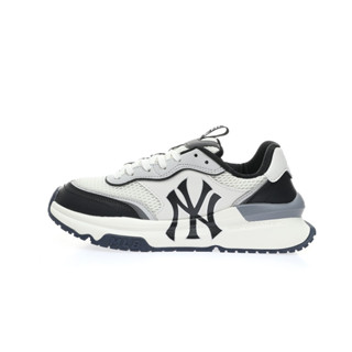 New York Yankees x MLB Chunky Runner Liner Leiner ซีรีส์รองเท้าส้นเตี้ยสไตล์พ่อรองเท้าจ็อกกิ้งกีฬาลำลอง