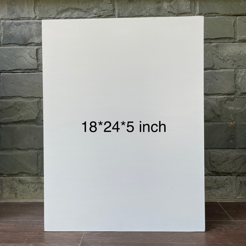 ฐานรองเจ้าที่ 18*24*5 นิ้ว สีขาว – โปรปัง