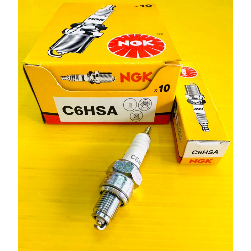 หัวเทียน wave c6hsa ngkแท้100% หัวเทียน c6hsa หัวเทียน dream mio fino smash หัวเทียน c6hsa ราคาต่อหั