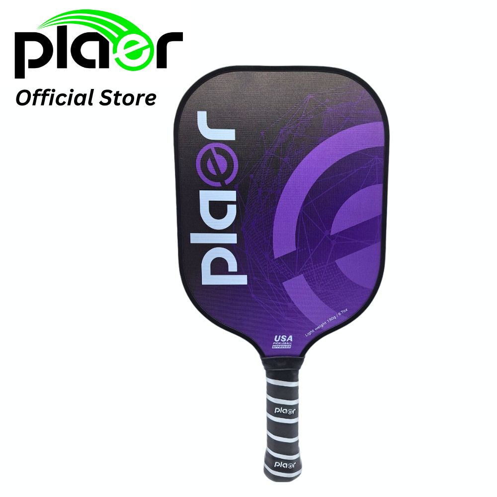 พิเคอบอล PLAER รุ่น ELEVATE - คาร์บอนไฟเบอร์ - PLAER Pickleball Paddle ELEVATE -  Carbon Fiber