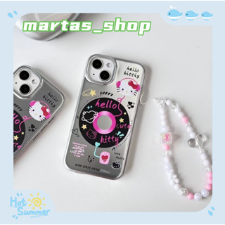 ❤️ส่งของขวัญ❤️ เคสไอโฟน 11 12 13 14 Pro Max HelloKitty ความคิดสร้างสรรค์ ความนิยม แฟชั่น Case for iPhone สาวน่ารักหัวใจ