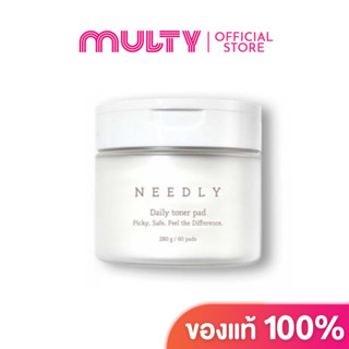 Needly Daily Toner Pad 60 pads โทนเนอร์แบบแผ่น