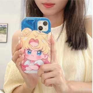 ✨สไตล์ใหม่✨เคสไอโฟน 14 Pro Max เคส for 11 12 13 Pro Max เคสพกพาสะดวก iPhone 13 การ์ตูน Case เคสกันกระแทก